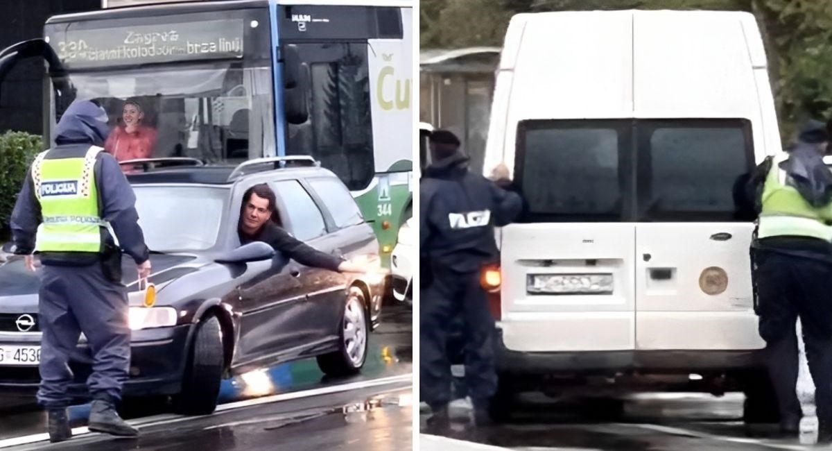 Prometni kaos kod NSK, vozači se svađali s policijom. Kombi stao usred raskrižja