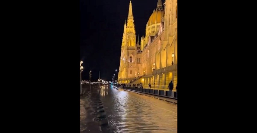 Dunav u Budimpešti izvan korita, najviša razina vode u zadnjih deset godina