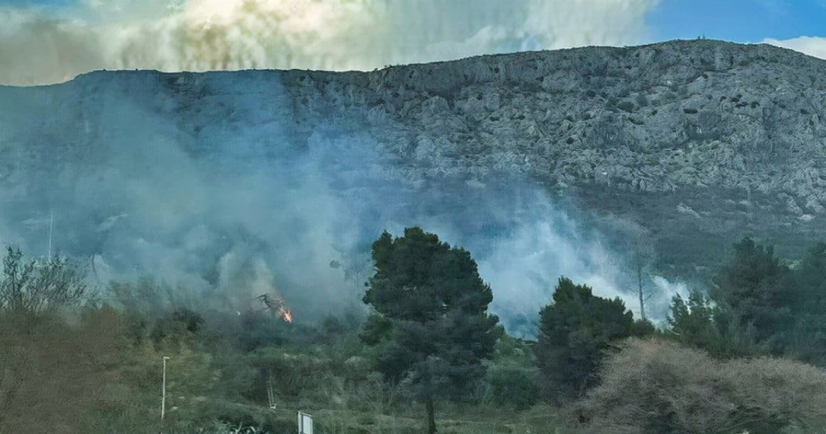 Izbio požar kod Solina
