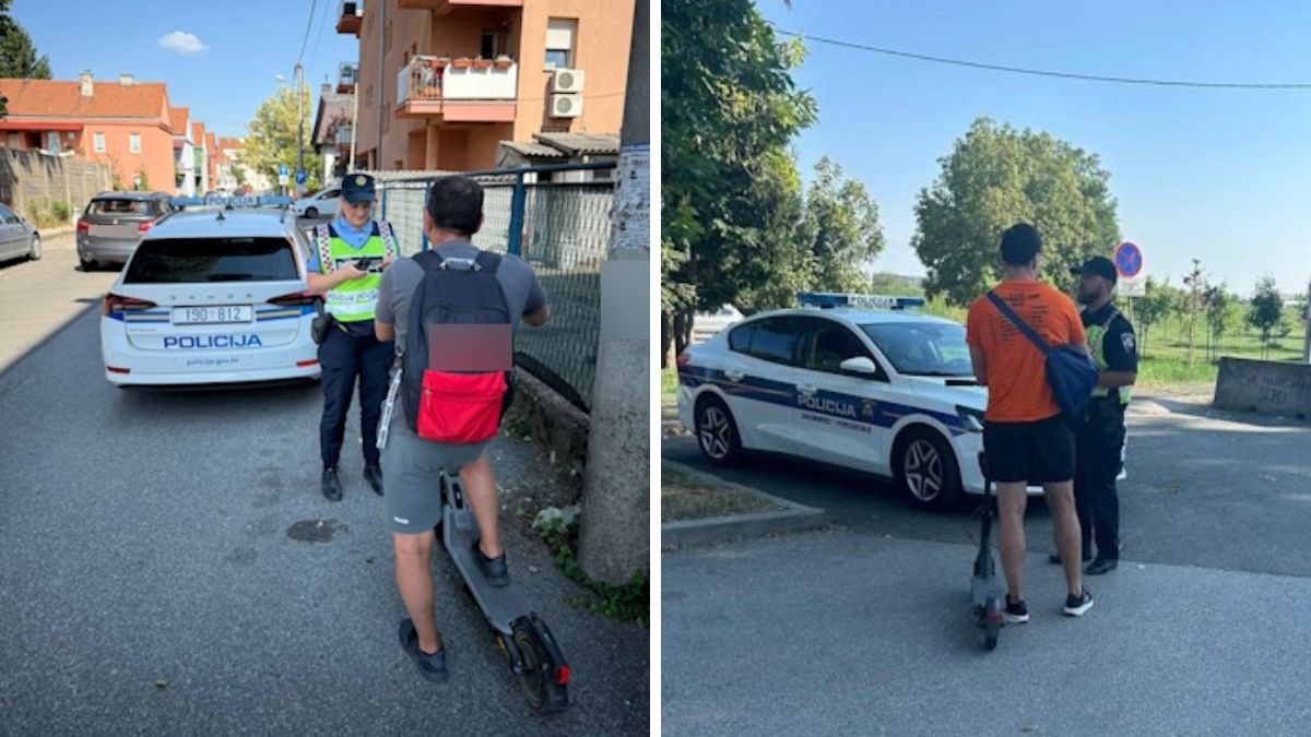 Velika akcija u Zagrebu. Kažnjeno skoro 700 vozača romobila