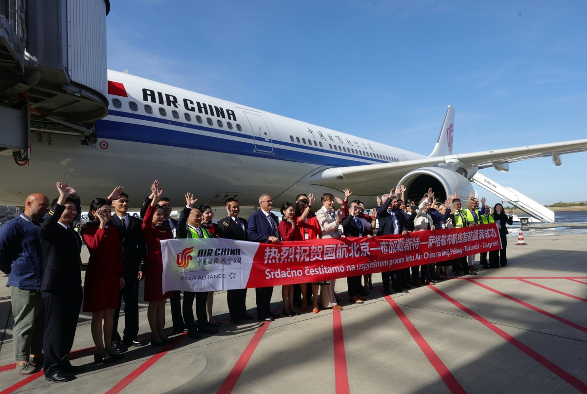 Zagreb je od danas avionom povezan s Pekingom. Svečano otvorena linija Air China
