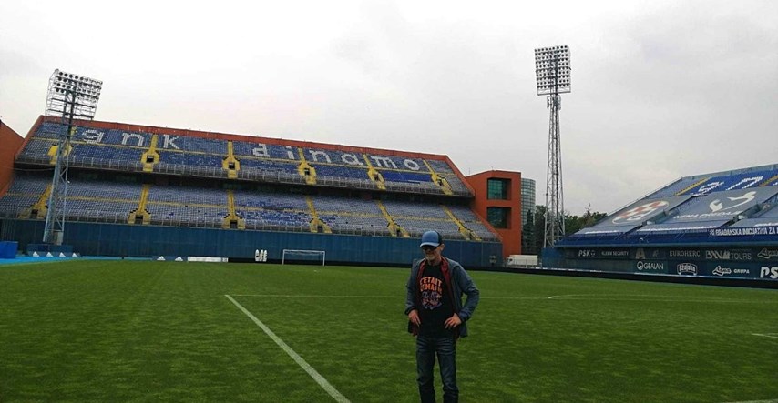 Jo Nesbø jutros je došao na Dinamov stadion. Pogledajte kako se proveo