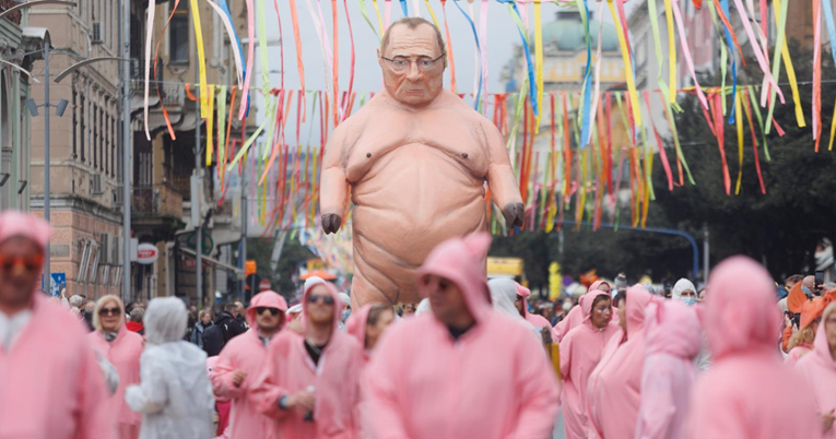 FOTO Ova maskota privukla je pažnju na karnevalskoj povorci u Rijeci