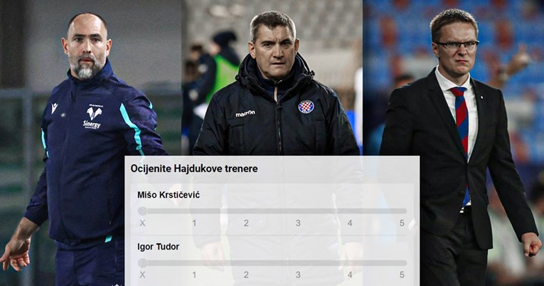 Hajduk je u zadnjih 10 godina promijenio 14 trenera. Ocijenite ih