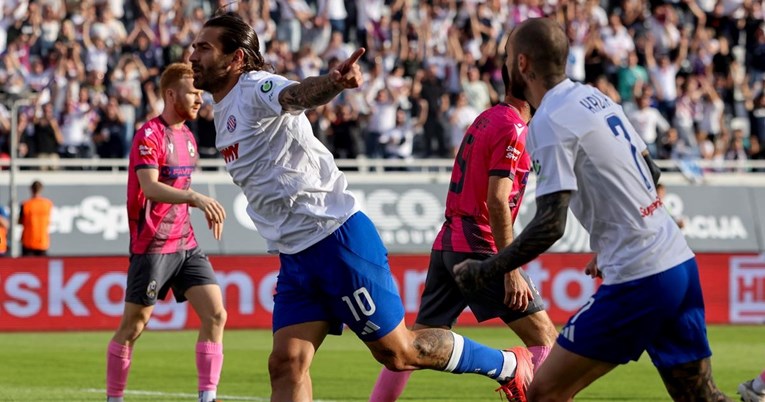 Hajduk se namučio za pobjedu protiv Lokomotive i pobjegao na +7