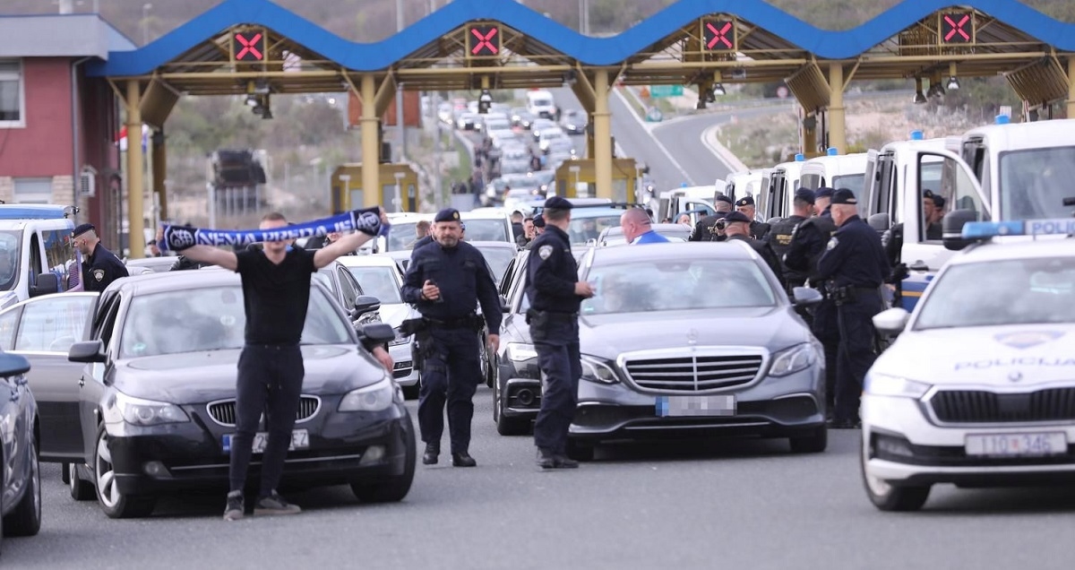 Policija: BBB izlaze s autoceste na Dugopolju. Torcida na Prgometu, Vučevici i Biskom