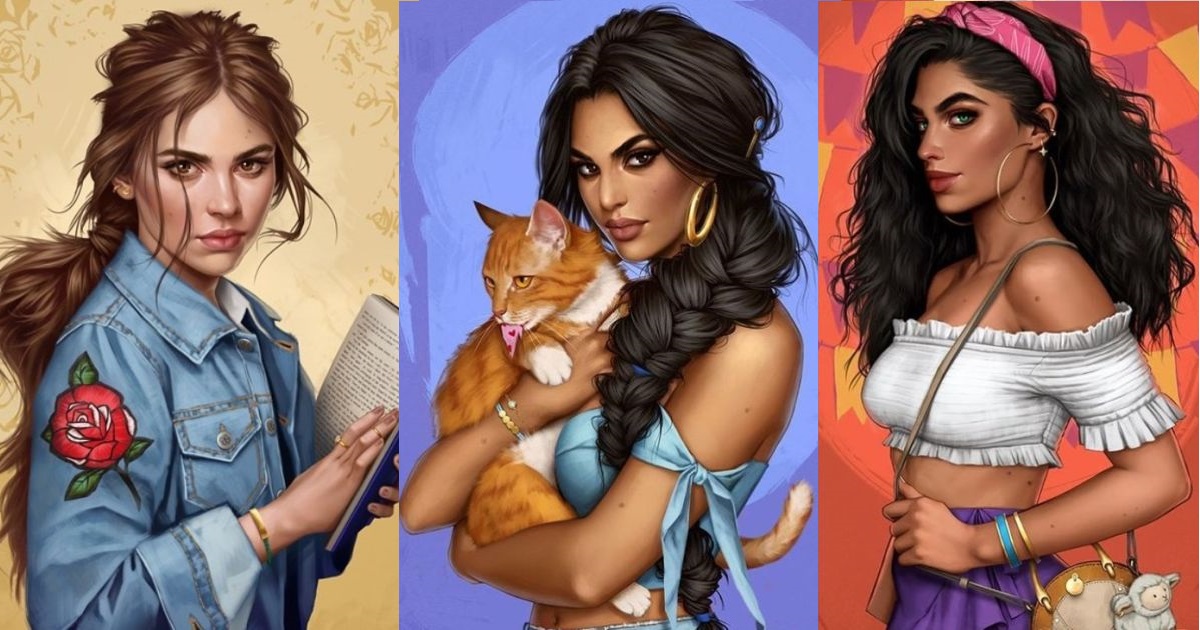 U modernim krpicama: Ovako bi Disneyjeve princeze izgledale da žive u 2018.