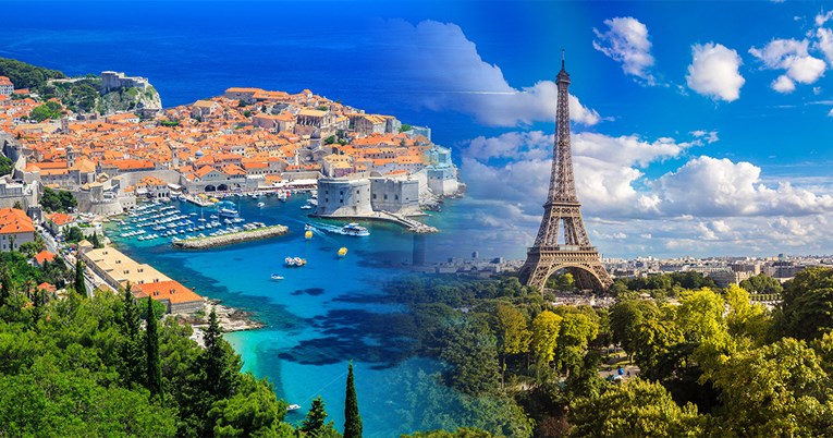 Hrvatska i Francuska - dvije zemlje koje ne mogu biti različitije