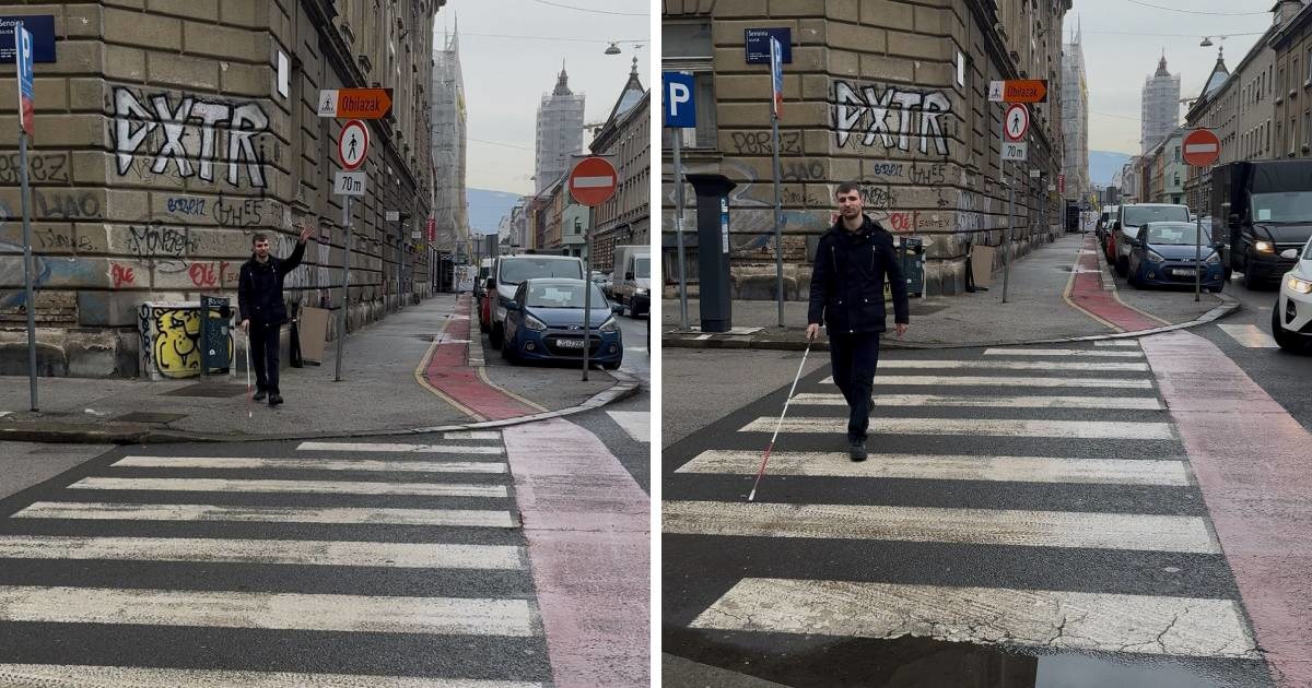 Testirali smo: Staju li vozači slijepima u Zagrebu?