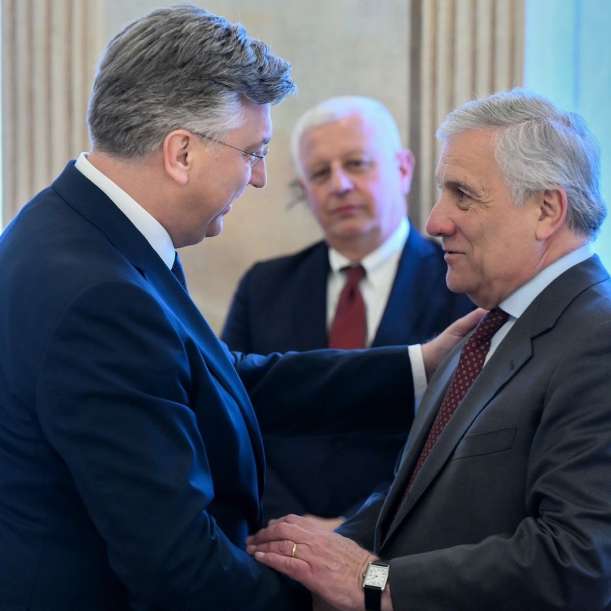 Plenković primio talijanskog šefa diplomacije. "Imamo dobrosusjedske odnose"