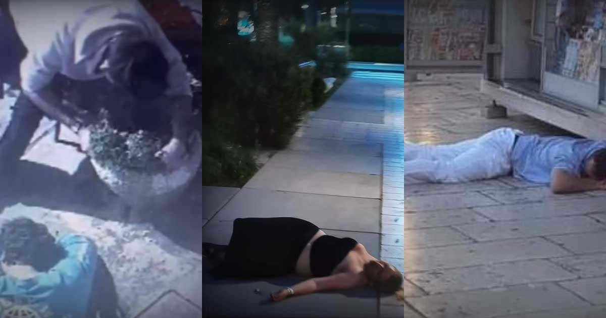 Mladi stranci se unište od alkohola pa leže po splitskim cestama