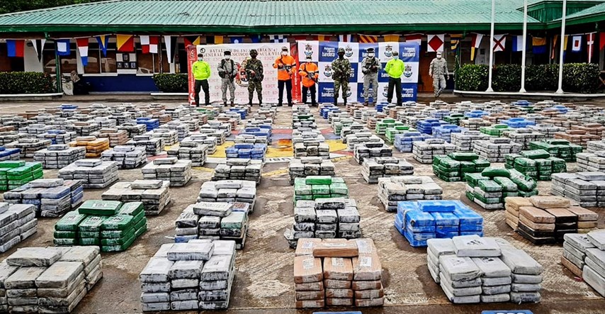Globalna koalicija zaplijenila 116 tona kokaina od svibnja do lipnja