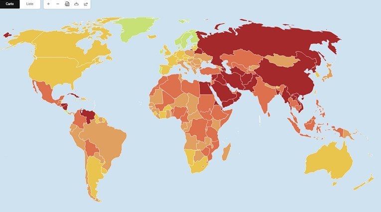 Objavljen indeks slobode medija: Hrvatska gora od Burkine Faso i Moldavije