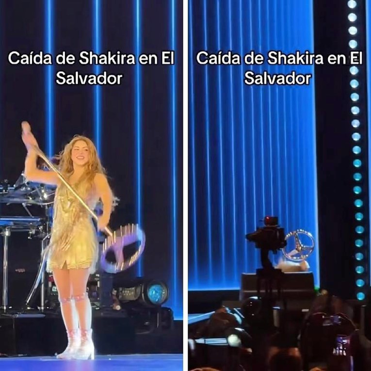 Shakira pala na pozornici, ljudi hvale njezinu "profesionalnu" reakciju