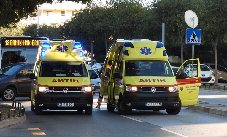 Nesreća u Splitu, tri osobe u bolnici
