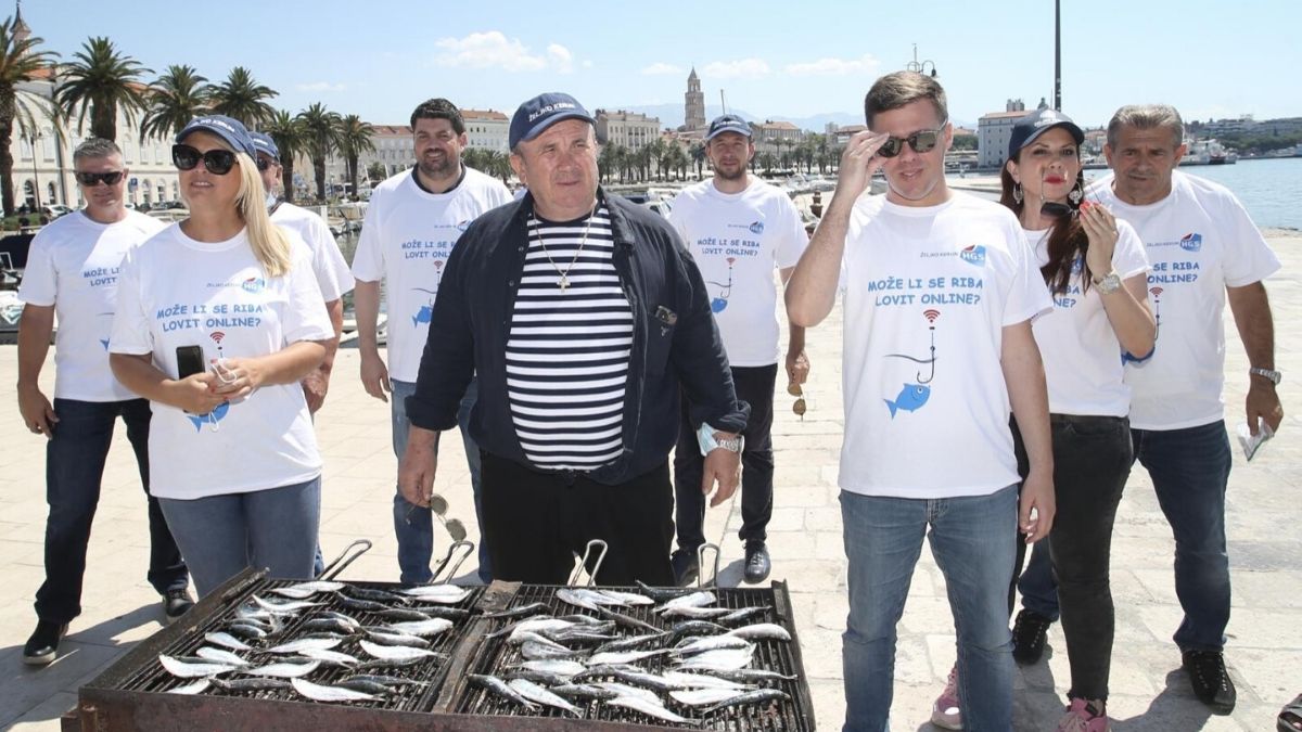 VIDEO Kerum dijelio srdele u Splitu