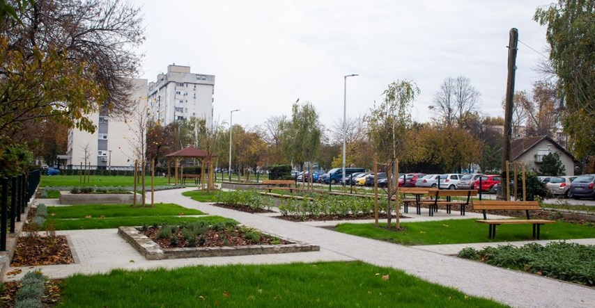 Zagrebačka Knežija dobila aromatični park, građani će u njemu moći saditi bilje