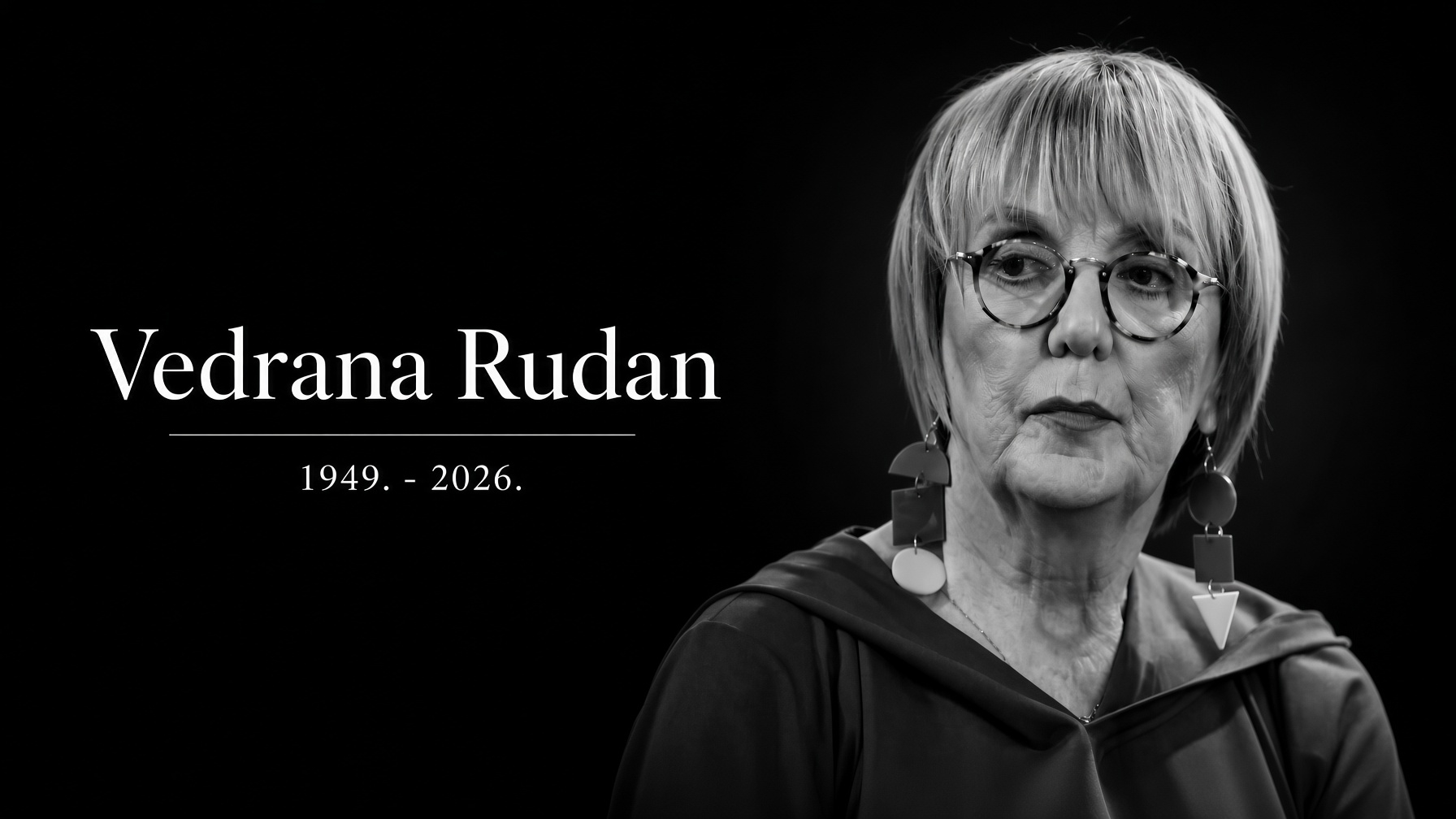 Umrla Vedrana Rudan