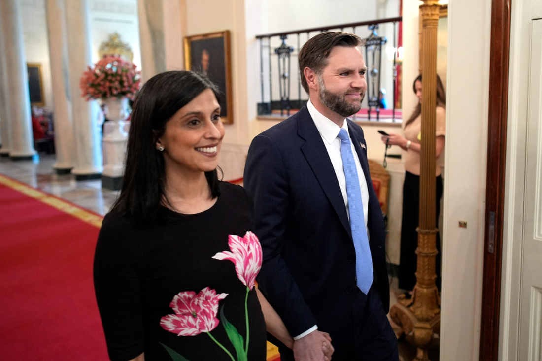 Usha i JD Vance: Riječi Erike Kirk potaknule su nas da imamo četvrto dijete