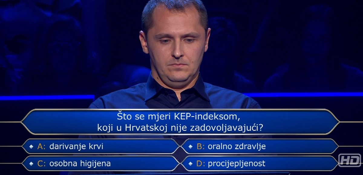 Odustao u Milijunašu na pitanju za 125.000 kuna, znate li vi odgovor?