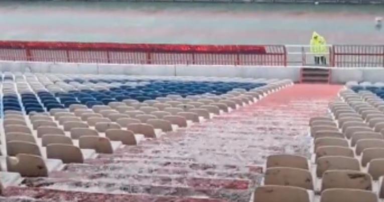 VIDEO Marakana poplavila tijekom utakmice Crvene zvezde