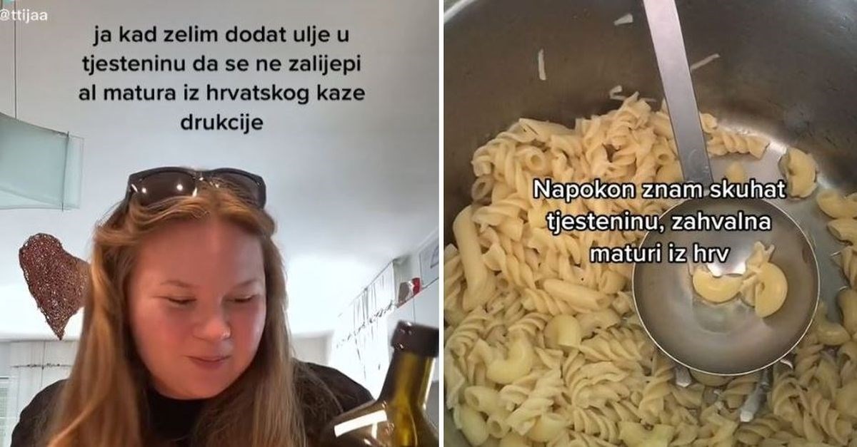 Maturanti se na TikToku šale s pitanjem iz hrvatskog: Napokon znam kuhati tjesteninu