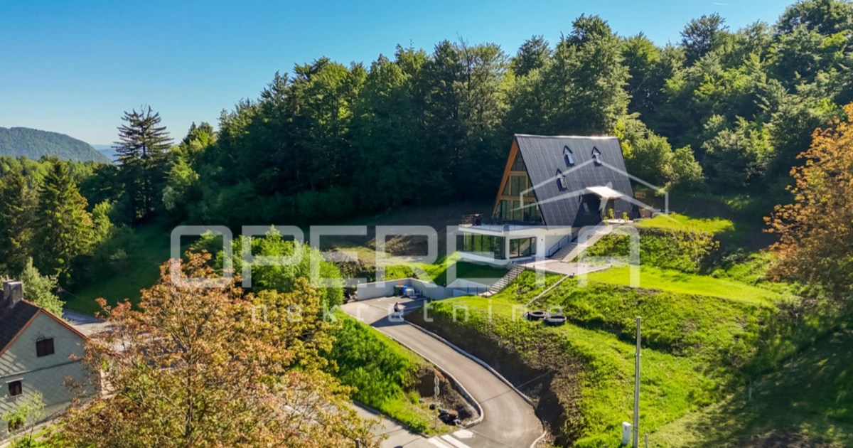 Za 960.000 eura: Vila s bazenom i wellnessom iznad Delnica