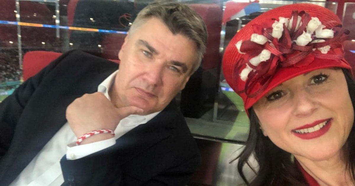 Milanović objavio selfie sa suprugom iz lože na stadionu u Kataru