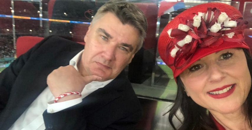Milanović objavio selfie sa suprugom iz lože na stadionu u Kataru