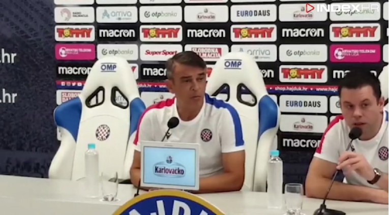 VIDEO Hajduk na presici zabranio pitanja o Torcidinom nasilju
