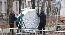 FOTO Rastavlja se panoramski kotač u Zagrebu, nije radio ni sekunde