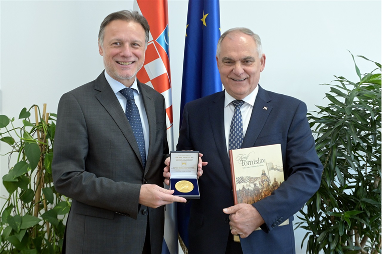 Jandroković dobio jubilarnu medalju "Kralj Tomislav"