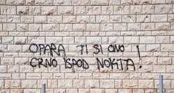 FOTO U Splitu na više lokacija osvanuli uvredljivi grafiti upućeni Opari