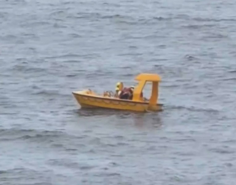 Curica (4) pala u more s Disneyjevog kruzera. Otac skočio za njom, oboje su spašeni