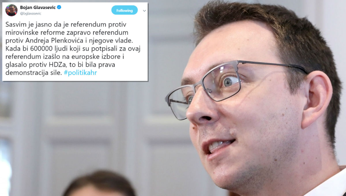 Glavašević: Sad je jasno, skupljanje potpisa je bio referendum protiv Plenkovića