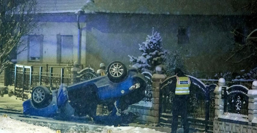Kod Osijeka poginula tinejdžerica, auto završio na krovu