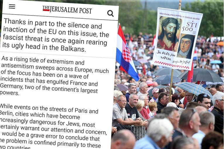 Jerusalem Post: U Hrvatskoj se sve više izražava divljenje prema koljačkom ustaškom pokretu