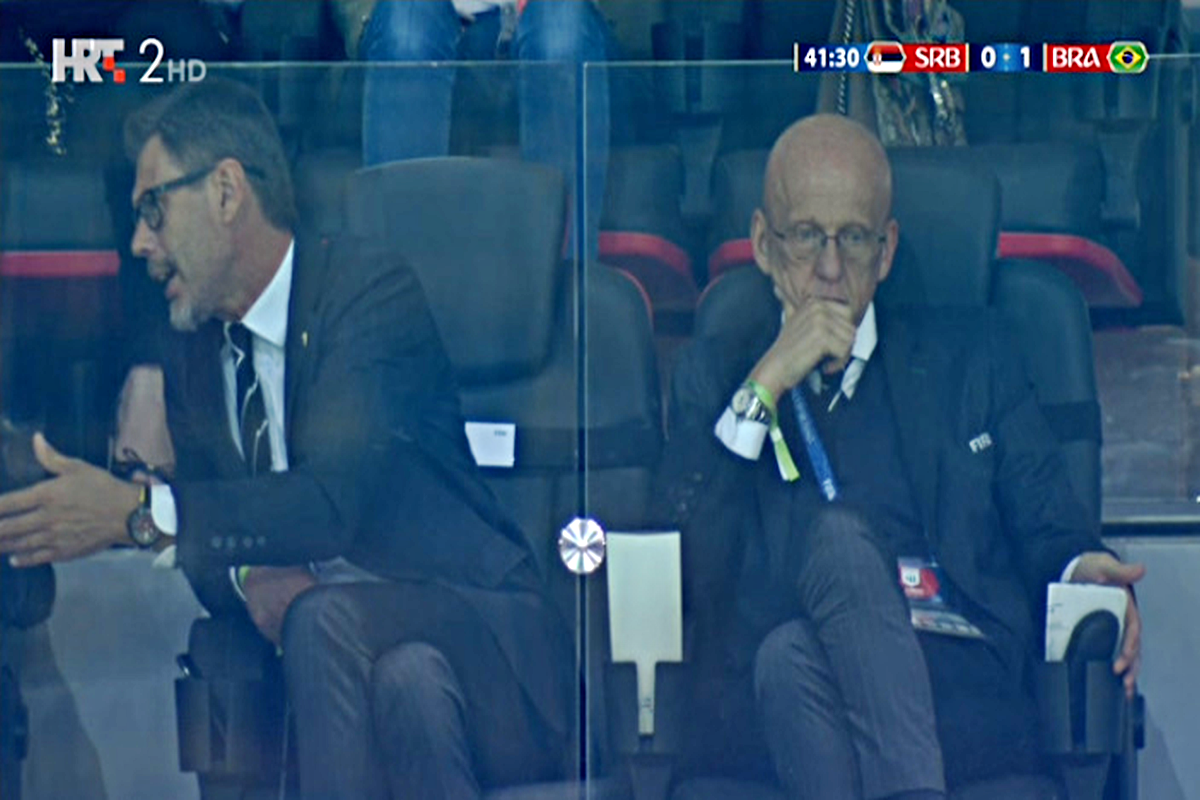 Boban i Collina gledali Srbija - Brazil