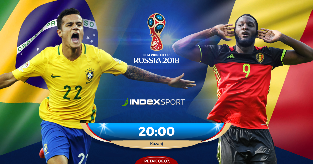 BRAZIL - BELGIJA OD 20 SATI Utakmica koju čekamo cijeli turnir