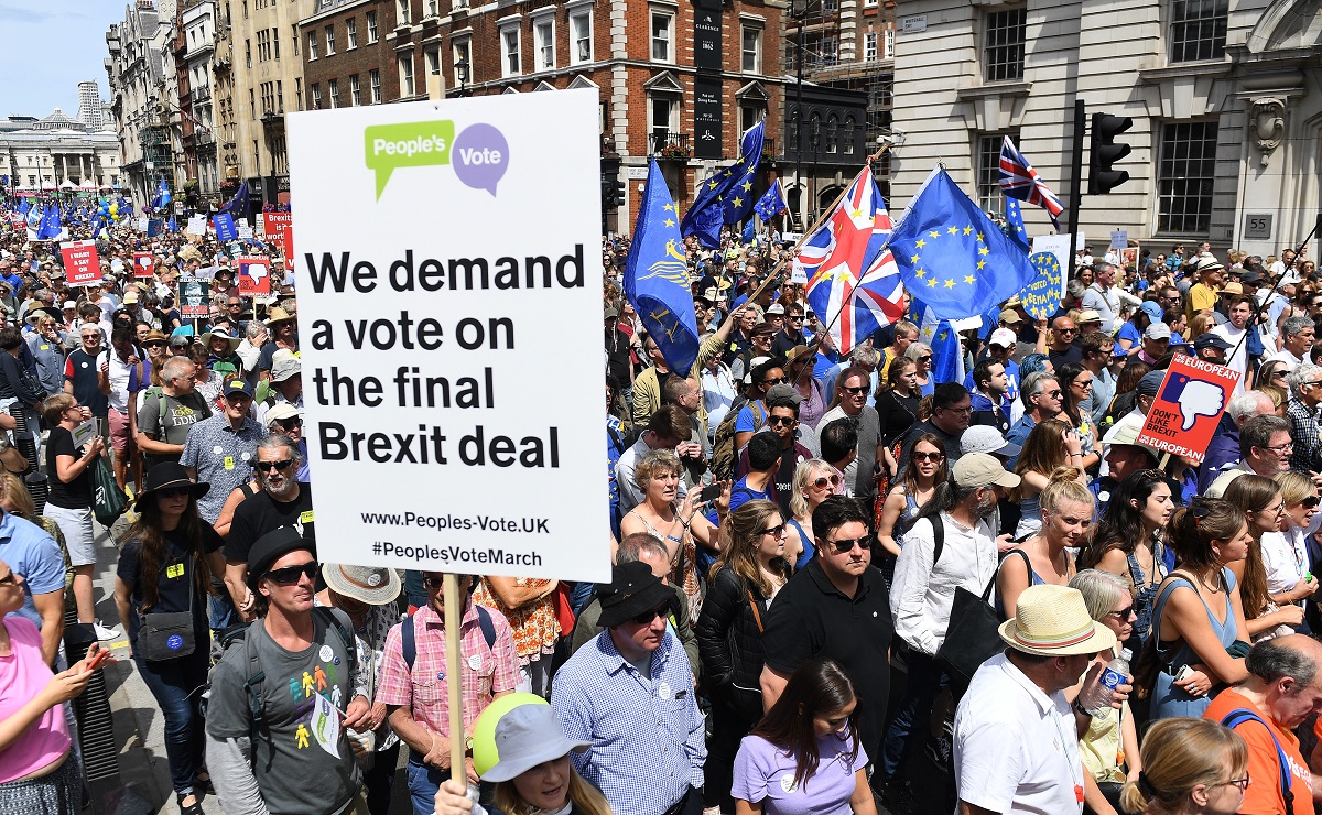 Britanci žele novi referendum o sporazumu o Brexitu