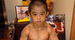 Mali Japanac svaki dan trenira četiri sata da bi bio poput Brucea Leeja