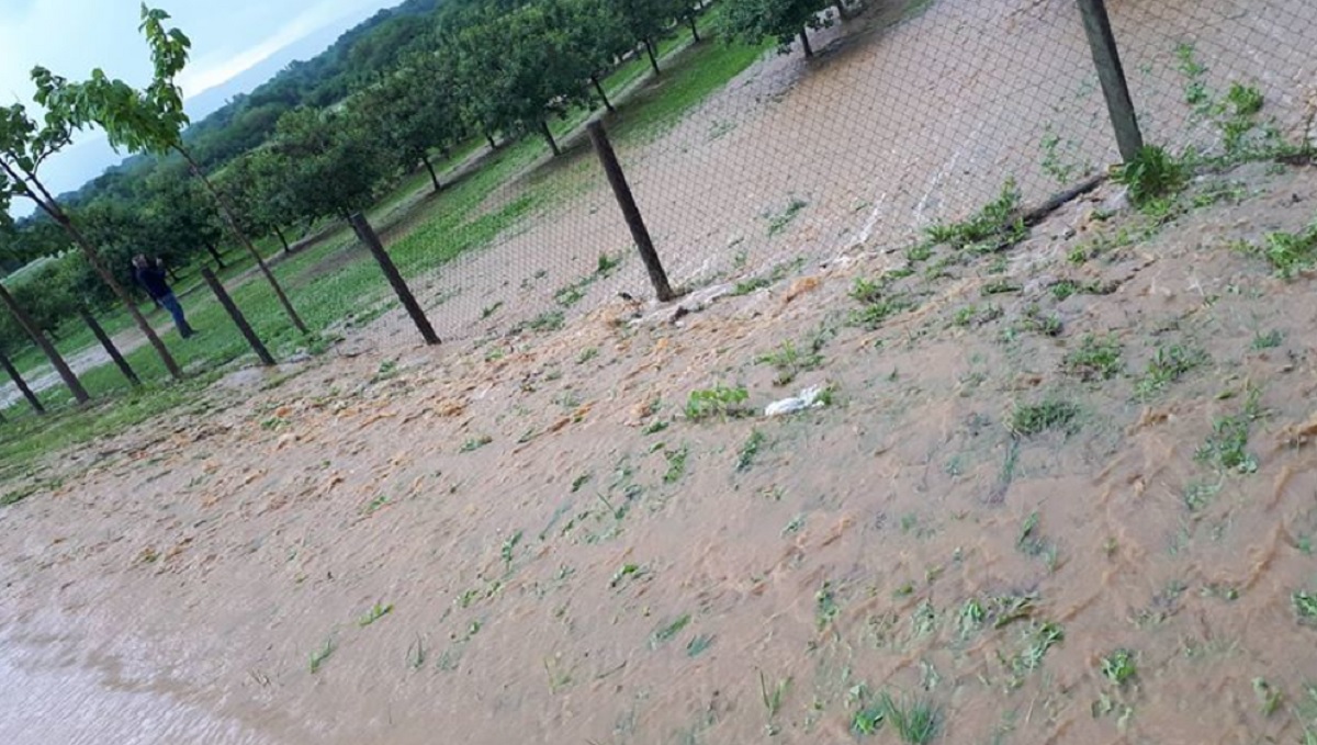 FOTO Oluje poharale Slavoniju. Grom udario u kuću, pod vodom ceste, kuće...
