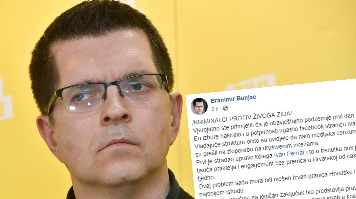 Bunjac: Pernarovu stranicu ugasilo je obavještajno podzemlje