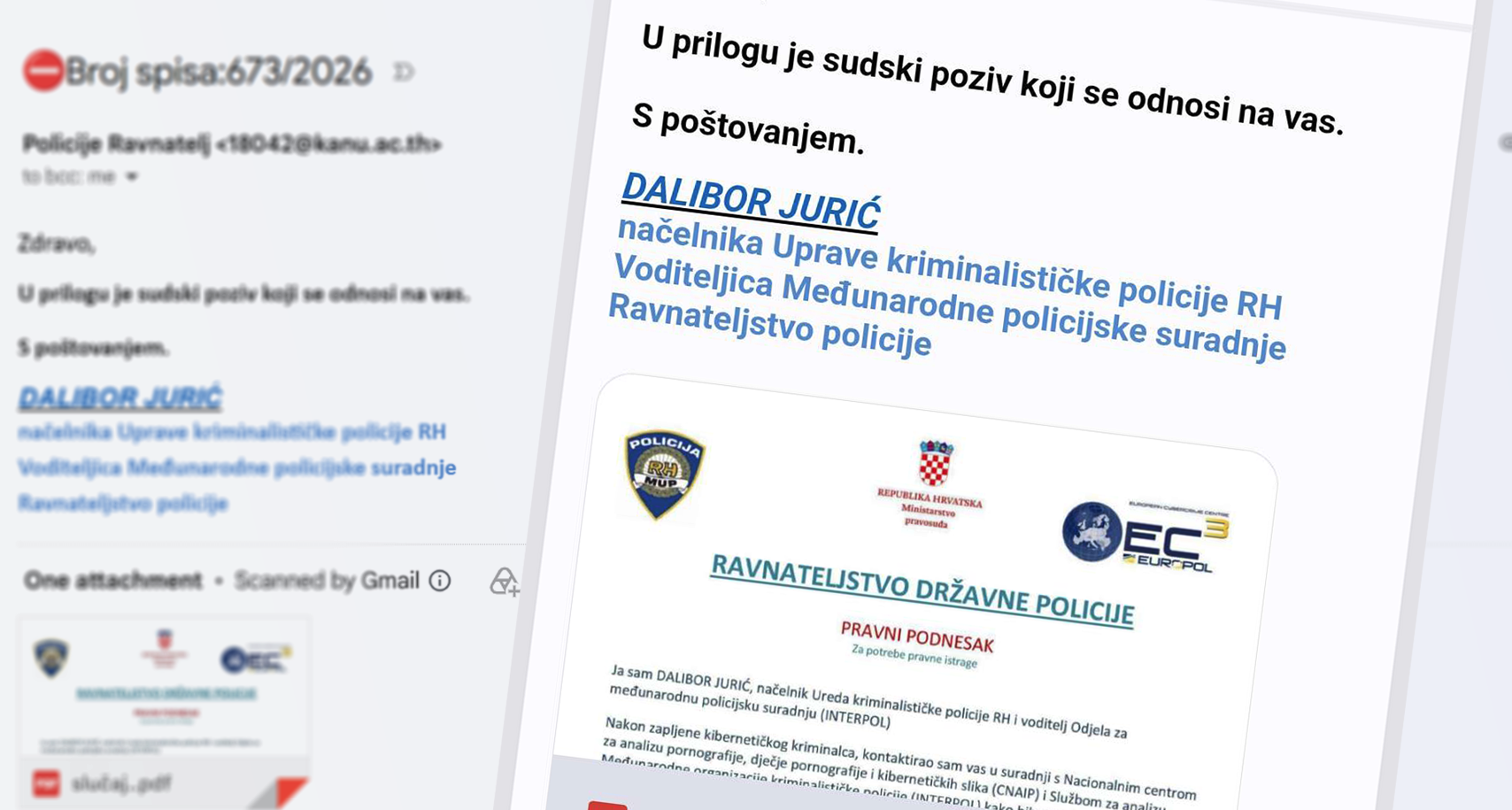 Građanima stižu lažne poruke policije. Pazite na ovaj detalj u adresi