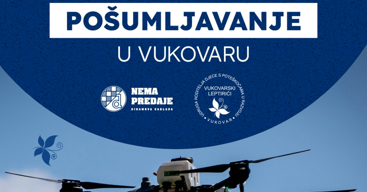 Dinamo pošumljava Vukovar i pomaže djeci s teškoćama