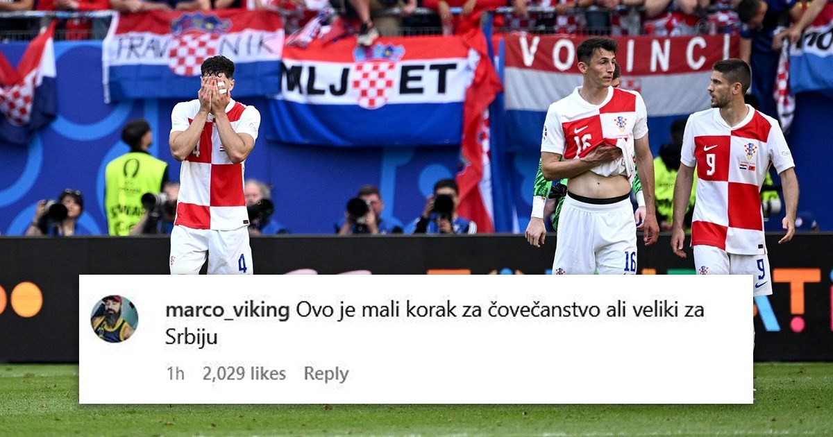 Srbi nakon utakmice Hrvatske i Albanije: Ovo samo nama igra