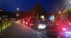 Kaos u Splitu: Više od sat vremena im trebalo za par stotina metara autom