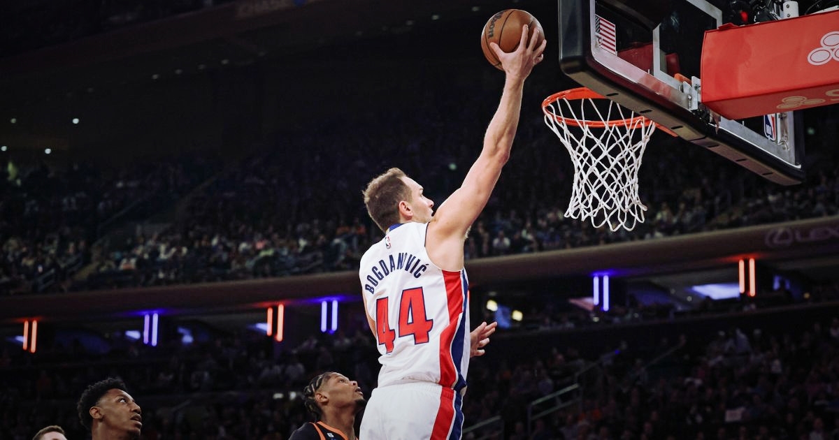 Bogdanović sjajan u porazu Pistonsa, novi debakl Lakersa