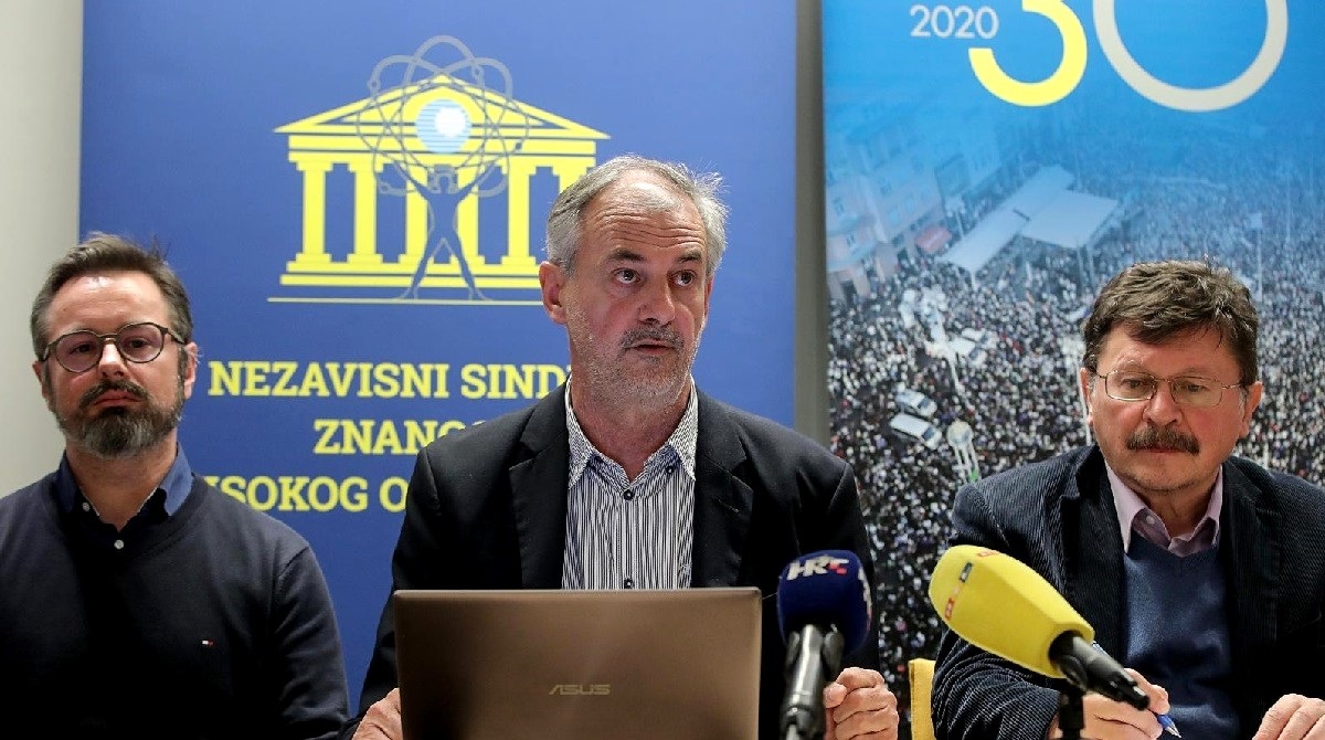 Sindikat znanosti: Opet smo zakinuti zbog nezakonite upute rektora Borasa
