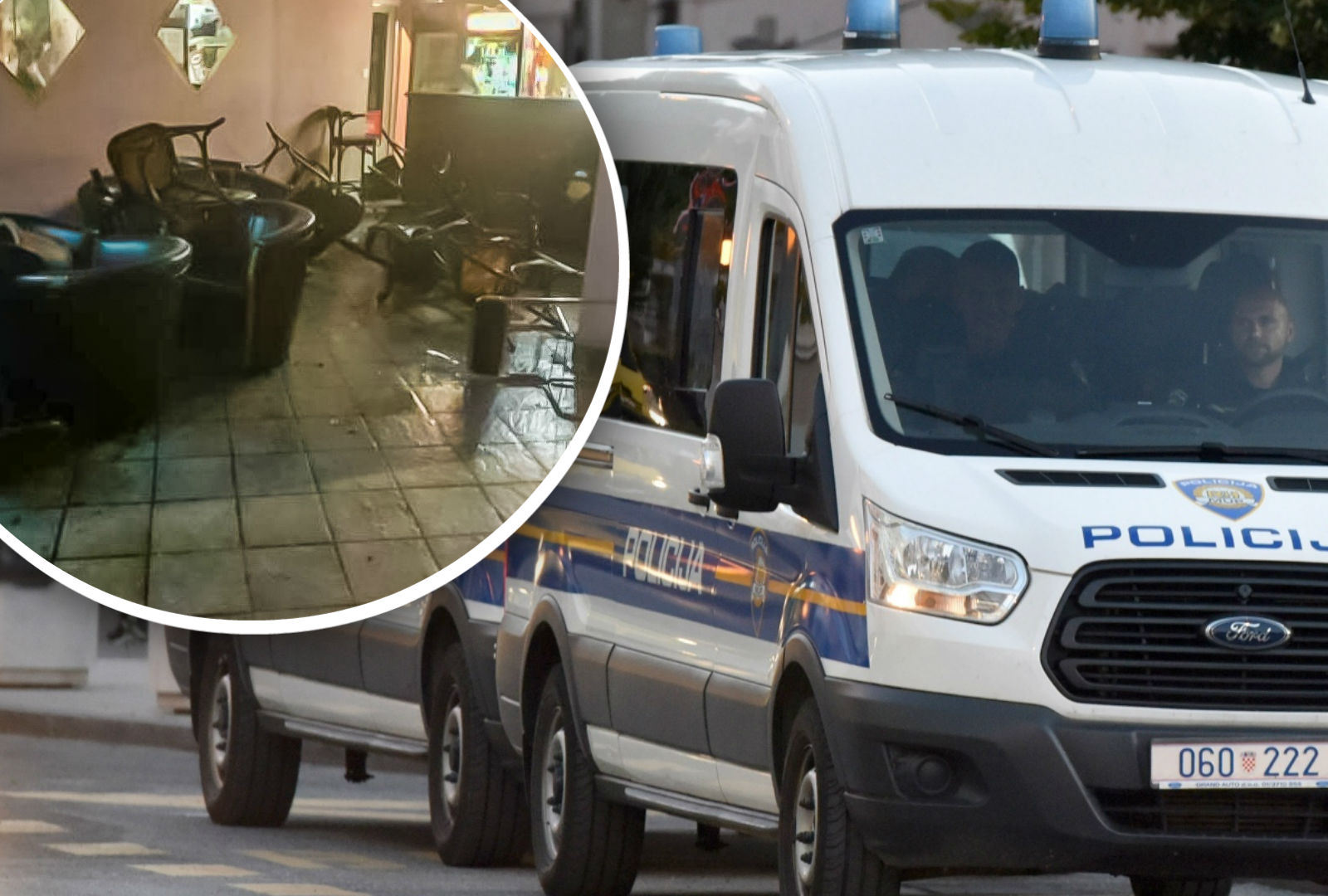 Uhićeno više osoba zbog napada na goste kafića kod Knina